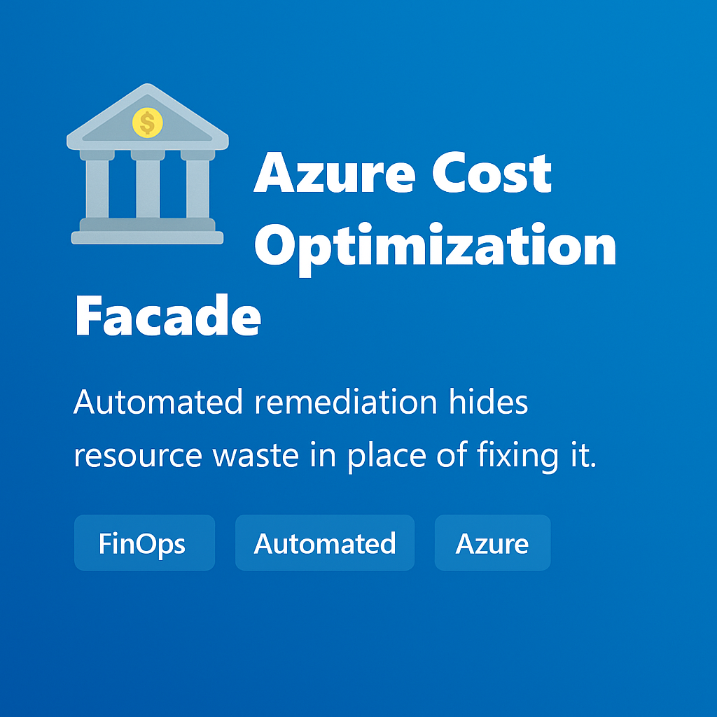 The Azure Cost Optimization Facade