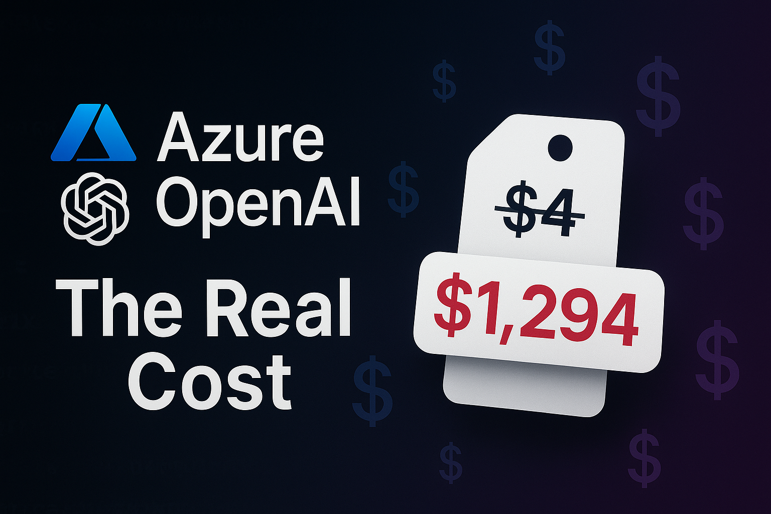 I Spent $500 Testing Azure OpenAI So You Don't Have To: The Real Costs Microsoft Doesn't Show