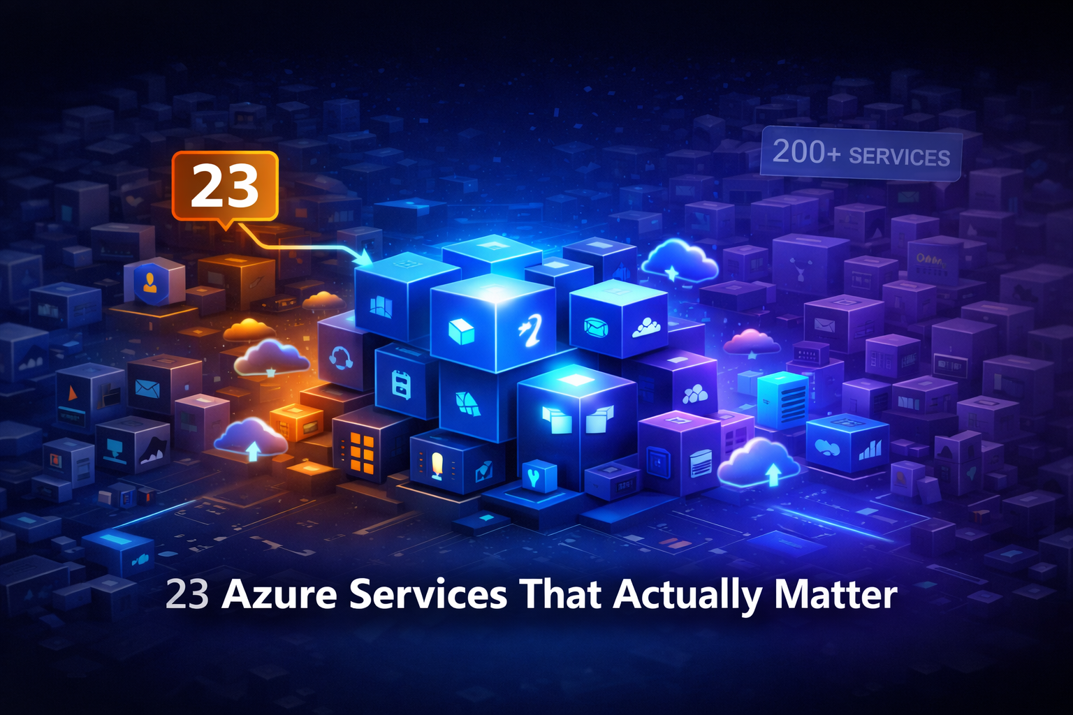 The 23 Azure Services You Actually Need to Know (Out of 200+)